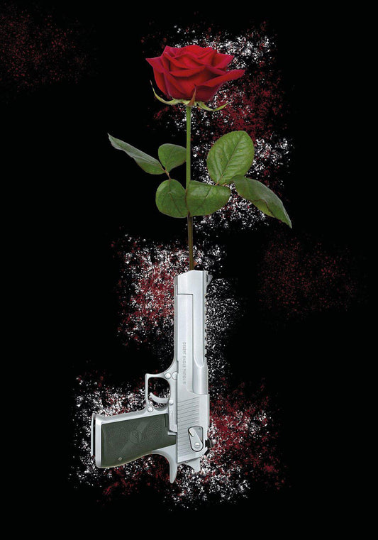 tableau FOR LOVE de Madris Street art pop art oeuvre Design décoration