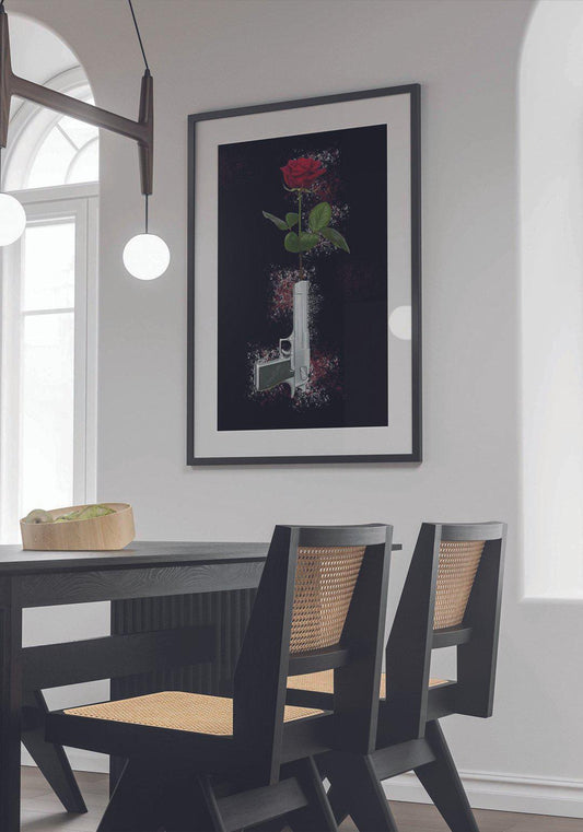 tableau FOR LOVE de Madris Street art pop art oeuvre Design décoration